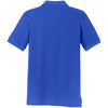 Eddie Bauer Men's Brilliant Blue Cotton Pique Polo