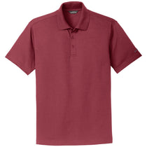 Eddie Bauer Men's Red Rhubarb Performance Polo