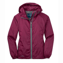 Eddie Bauer Women's Black Cherry Packable Wind Jacket