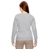 Econscious Women's Athletic Grey Organic/Recycled Heathered Fleece Raglan Pullover