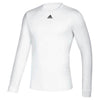 adidas Men's White Creator Long Sleeve Tee