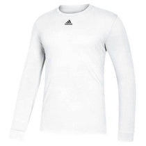adidas Men's White Amplifier Long Sleeve Tee