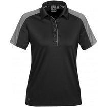 Stormtech Women's Black/Granite Ensign Polo