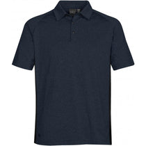 Stormtech Men's Navy Heather/Black Tundra Polo