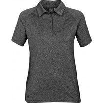 Stormtech Women's Carbon Heather/Black Tundra Polo
