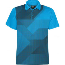 Stormtech Men's Electric Blue/Black Edge Polo