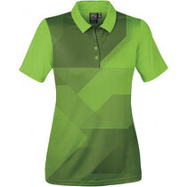 Stormtech Women's Spring Green/Black Edge Polo