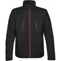 Stormtech Men's Black/True Red Explorer Shell