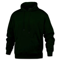 BAW Men's Dark Green Pullover Fleece Hooded