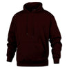 BAW Men's Maroon Pullover Fleece Hooded