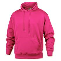 BAW Men's Neon Pink Pullover Fleece Hooded