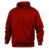 BAW Men's Red Pullover Fleece Hooded