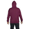 Hanes Men's Maroon 9.7 oz. Ultimate Cotton 90/10 Pullover Hood