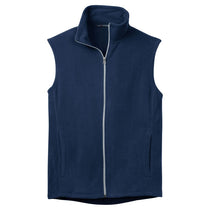 Port Authority Men's True Navy Microfleece Vest