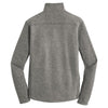 Port Authority Men's Pearl Grey Heather Microfleece Full-Zip Jacket