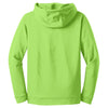 Sport-Tek Men's Lime Shock Sport-Wick Fleece Hooded Pullover