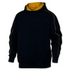 BAW Men's Navy/Gold Contrast Fleece Hooded