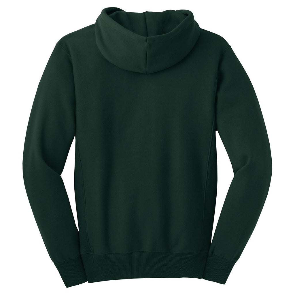 Sport-Tek Men's Dark Green Super Heavyweight Pullover Hooded Sweatshirt