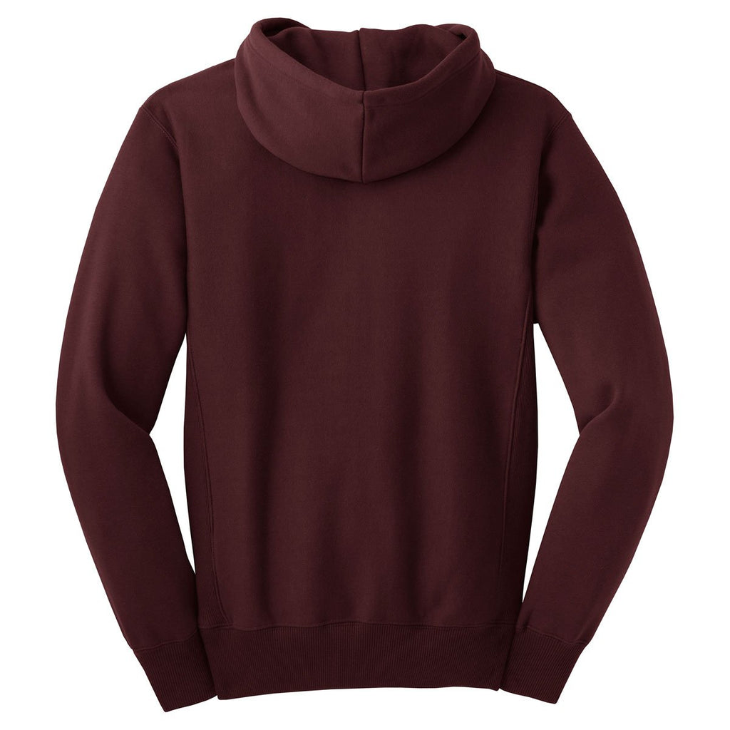 Sport-Tek Men's Maroon Super Heavyweight Pullover Hooded Sweatshirt