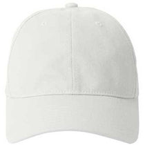 Ahead White Softshell Baseball Cap