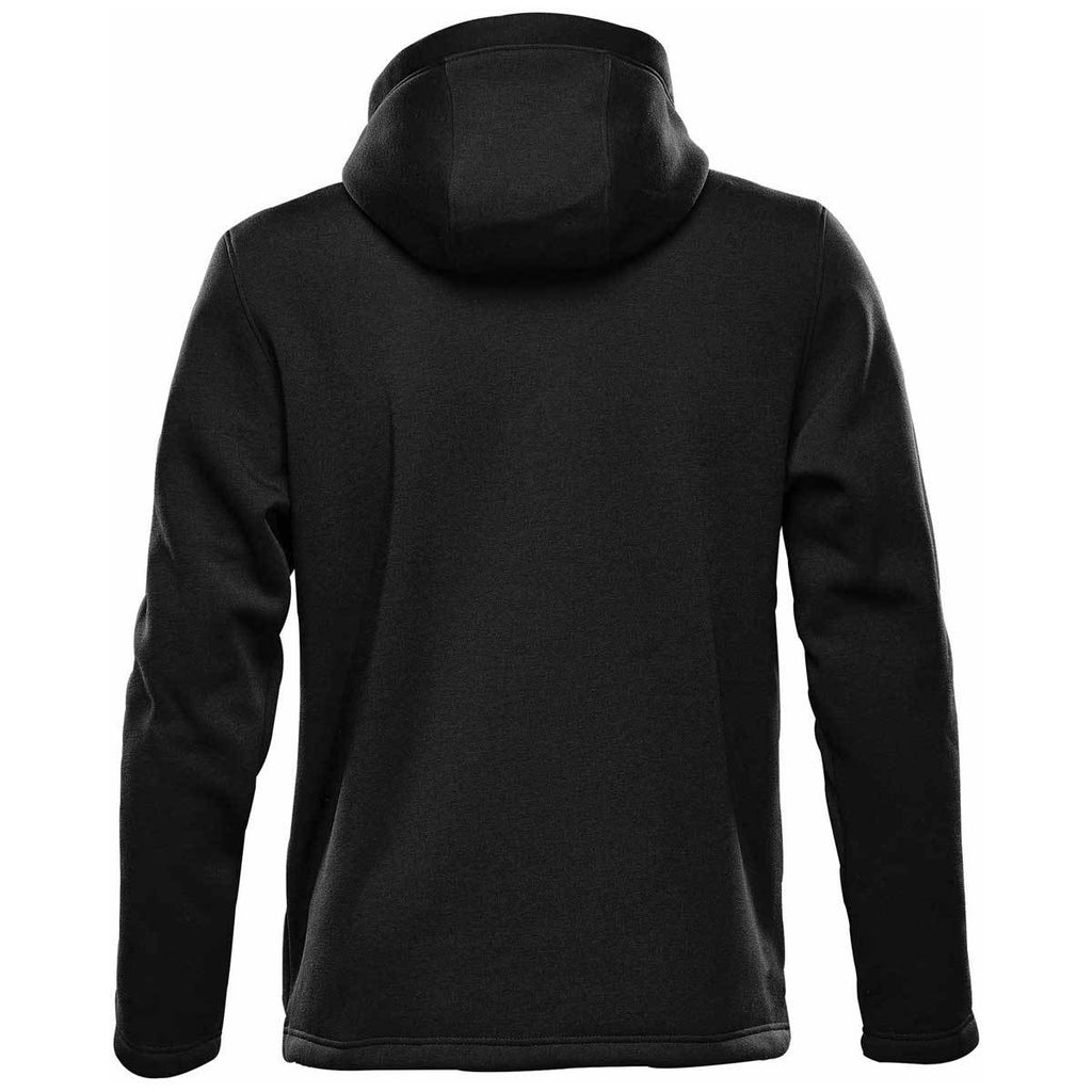 Stormtech Men's Black/Azure Blue Logan Perforamance Hoody