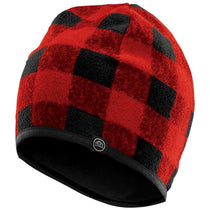Stormtech Black/Red Plaid Helix Fleece Toque
