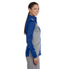 Russell Athletic Women's Royal/Steel Tech Fleece Full-Zip Cadet