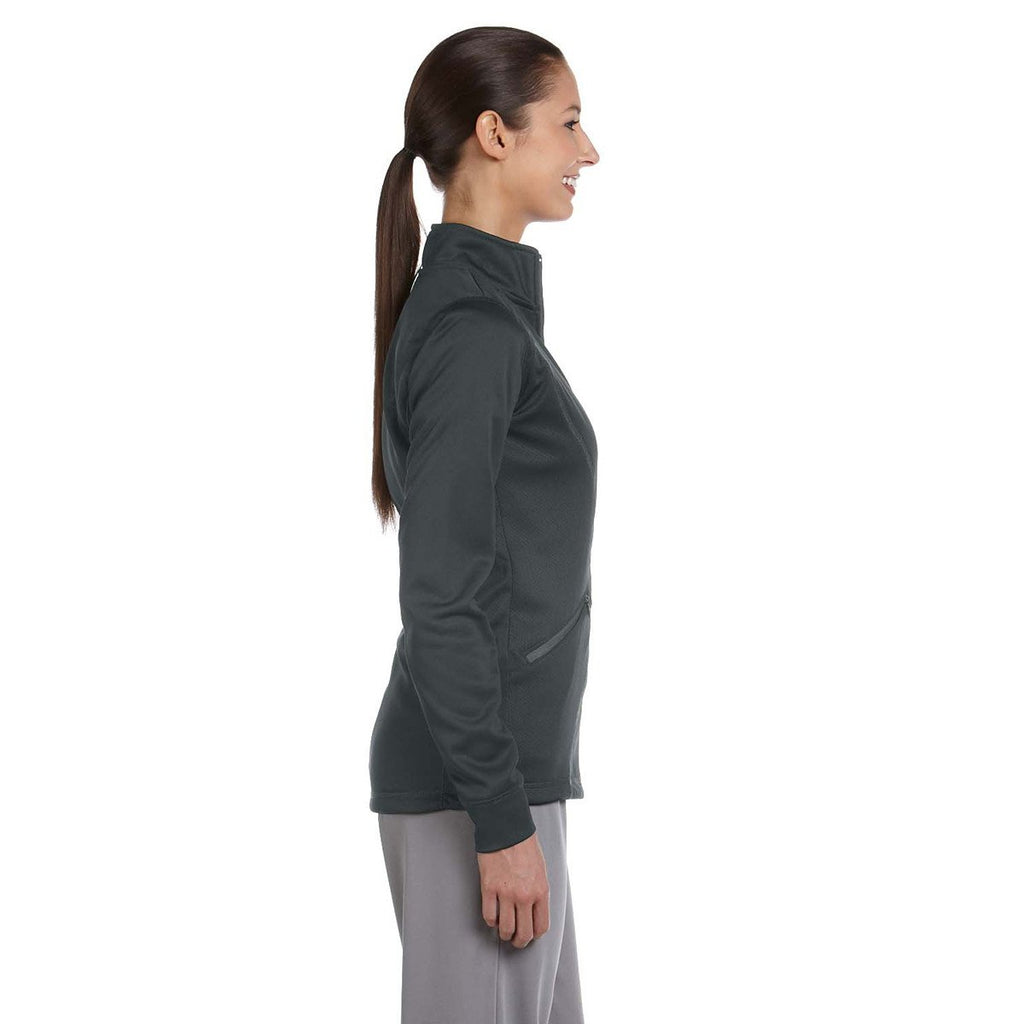 Russell Athletic Women's Stealth Tech Fleece Full-Zip Cadet
