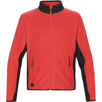 Stormtech Men's Stadium Red/Black Glacier Fleece