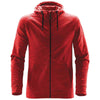 Stormtech Men's Red Heather Cascade Fleece Hoody