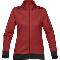 Stormtech Women's Bright Red Heather Sidewinder Fleece Jacket