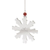 K & R Silver Glistening Ornament