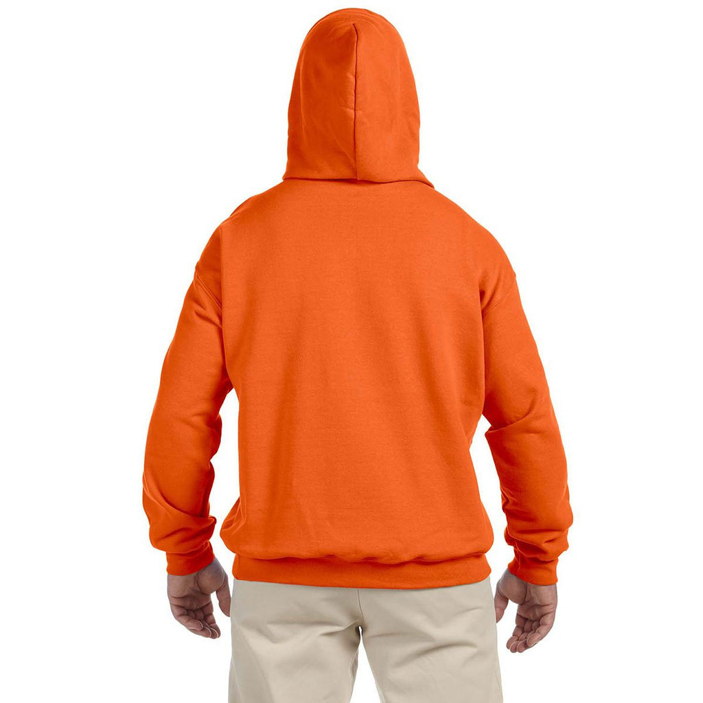 Gildan Men's Orange DryBlend 50/50 Hoodie