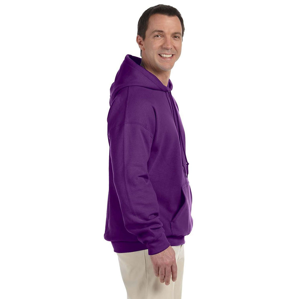 Gildan Men's Purple DryBlend 50/50 Hoodie