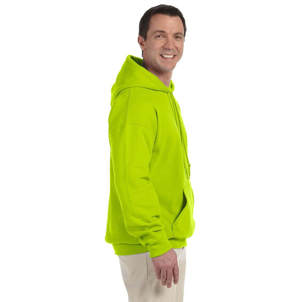 Gildan Men's Safety Green DryBlend 50/50 Hoodie