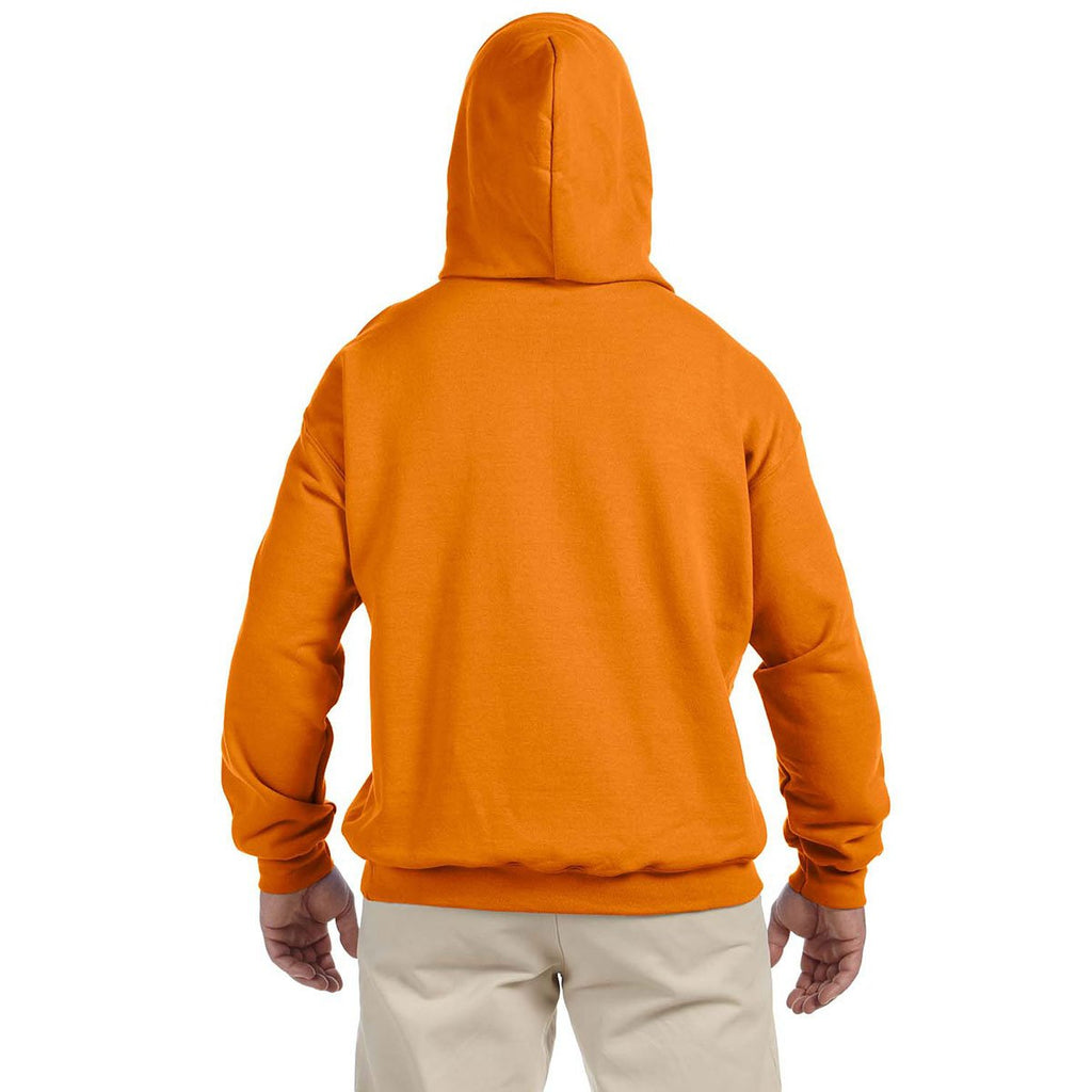 Gildan Men's Safety Orange DryBlend 50/50 Hoodie