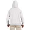 Gildan Men's White DryBlend 50/50 Hoodie