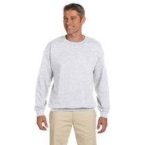 Gildan Men's Ash Heavy Blend 50/50 Fleece Crew