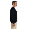 Gildan Men's Black Heavy Blend 50/50 Fleece Crew