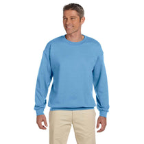 Gildan Men's Carolina Blue Heavy Blend 50/50 Fleece Crew