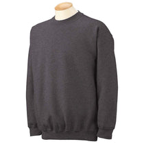 Gildan Men's Charcoal Heavy Blend 50/50 Fleece Crew