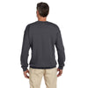 Gildan Men's Charcoal Heavy Blend 50/50 Fleece Crew