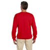 Gildan Men's Cherry Red Heavy Blend 50/50 Fleece Crew