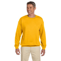 Gildan Men's Gold Heavy Blend 50/50 Fleece Crew