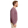 Gildan Men's Heather Sport Dark Maroon Heavy Blend 50/50 Fleece Crew
