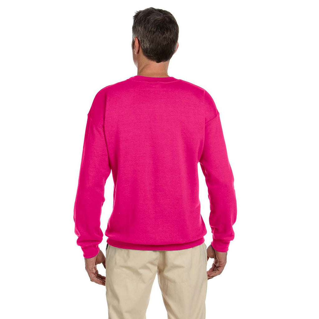 Gildan Men's Heliconia Heavy Blend 50/50 Fleece Crew