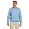 Gildan Men's Light Blue Heavy Blend 50/50 Fleece Crew