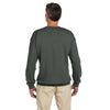 Gildan Men's Military Green Heavy Blend 50/50 Fleece Crew
