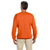 Gildan Men's Orange Heavy Blend 50/50 Fleece Crew