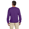 Gildan Men's Purple Heavy Blend 50/50 Fleece Crew